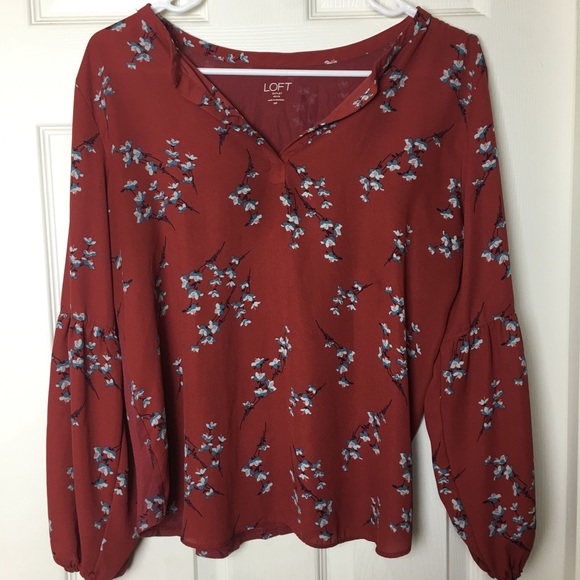 LOFT Tops - LOFT Flowered Top